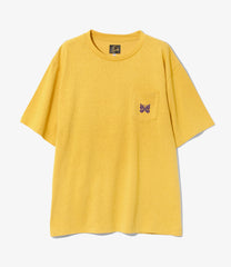 S/S Papillon Emb. Pocket Tee - Cotton Jersey