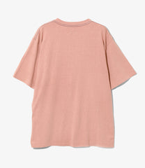 S/S Papillon Emb. Pocket Tee - Cotton Jersey