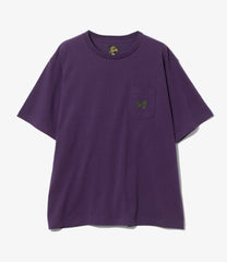 S/S Papillon Emb. Pocket Tee - Cotton Jersey