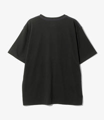 S/S Papillon Emb. Pocket Tee - Cotton Jersey