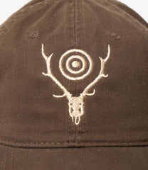 Strap Back Cap - Skull & Target Emb.