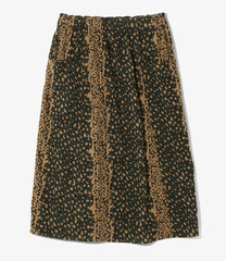 Army String Skirt - Cotton Flannel Printed