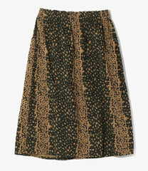 Army String Skirt - Cotton Flannel Printed