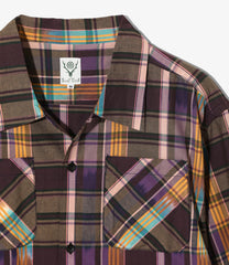 6 Pocket Shirt - Madras Plaid