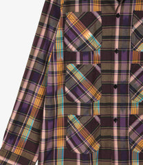 6 Pocket Shirt - Madras Plaid