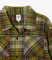 6 Pocket Shirt - Madras Plaid