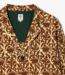 Pen Jacket - Batik Leaf Print