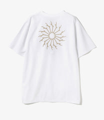 S/S Round Pocket Tee - Circle Horn