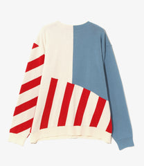 Knit Cardigan- Stars and Stripes