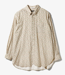 19 Century BD Shirt - Cotton Small Floral Flannel