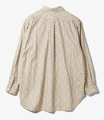 19 Century BD Shirt - Cotton Small Floral Flannel