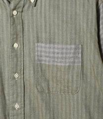 19 Century BD Shirt - Smoky Horizontal Stripe