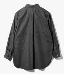 19 Century BD Shirt- 21W Corduroy Polka Dot Print