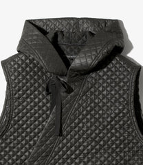Knit Wrap Vest - Polyester Small Diamond Quilt