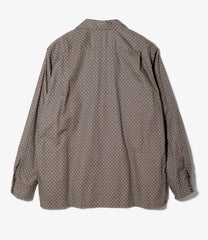 Classic Shirt  - Cotton Music Note Print
