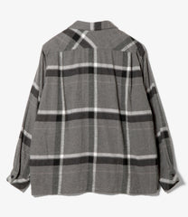 Classic Shirt - Cotton Brushed Big Plaid