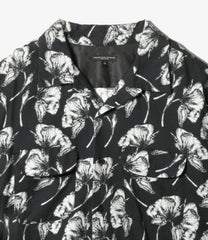 Classic Shirt - Cotton Brushed Floral Print