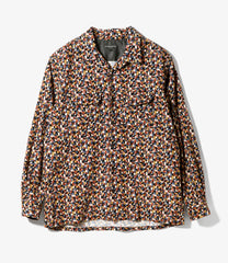 Classic Shirt - 21W Corduroy Deco Print