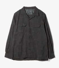 Classic Shirt - Cotton Paisley Embroidery