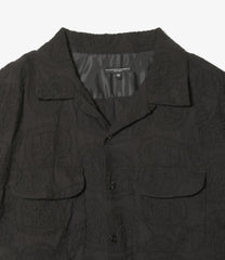 Classic Shirt - Cotton Paisley Embroidery