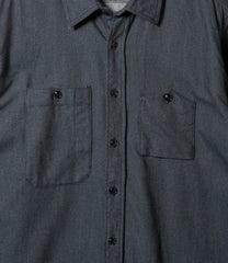 Work Shirt - Cotton Denim Flannel