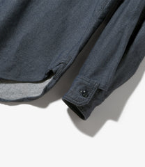 Work Shirt - Cotton Denim Flannel