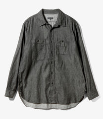Work Shirt - Cotton Denim Shirting