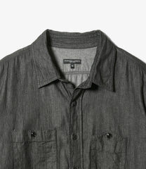 Work Shirt - Cotton Denim Shirting