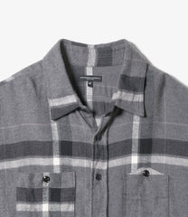 Work Shirt - Cotton Brushed Big Plaid