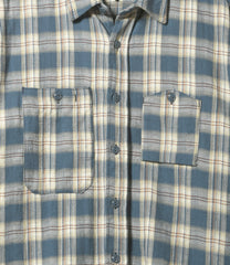 Work Shirt - Cotton Plaid Jacquard