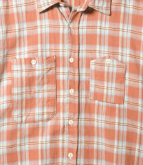 Work Shirt - Cotton Plaid Jacquard