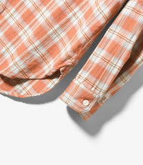 Work Shirt - Cotton Plaid Jacquard
