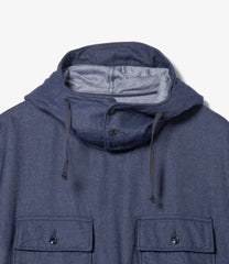 Cagoule Shirt - Denim Flannel