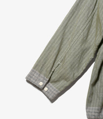 Cagoule Shirt - Smoky Horizontal Stripe