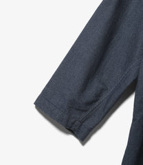 Dayton Long Shirt - Cotton Denim Flannel