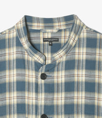 Dayton Long Shirt - Plaid Jacquard