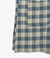 Dayton Long Shirt - Plaid Jacquard