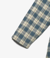 Dayton Long Shirt - Plaid Jacquard