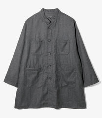 Dayton Long Shirt - High Count Worsted Wool
