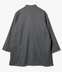 Dayton Long Shirt - High Count Worsted Wool