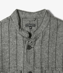 Dayton Long Shirt - Wool Striped HB