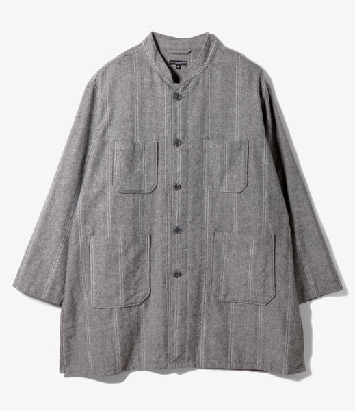 【新品未使用タグ付】ENGINEERED GARMENTS グレー ショール ENGINEERED GARMENTS（エンジニアド ガーメンツ）〉別注 Shawl