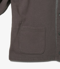 Knit Cardigan - 12oz Cotton Fleece