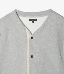 Knit Cardigan - 12oz Cotton Fleece