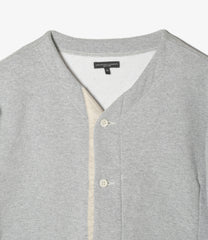 Knit Cardigan - 12oz Cotton Fleece