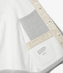 Knit Cardigan - 12oz Cotton Fleece