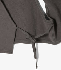 Knit Wrap Vest - 12oz Cotton Fleece