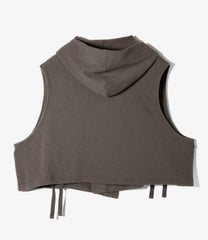Knit Wrap Vest - 12oz Cotton Fleece