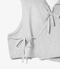 Knit Wrap Vest - 12oz Cotton Fleece
