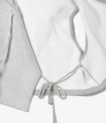 Knit Wrap Vest - 12oz Cotton Fleece